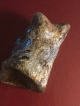 This is a 2 1/2" long unidentified Theropod digit from the Hell Creek formation in Garfield County, Montana. It is in good condition with no significant repair or restoration.  L-2 1/2 W-1 7/8